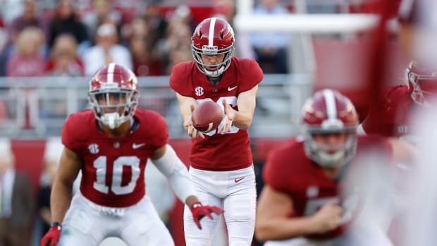 Alabama punter James Burnip